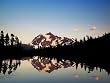 Beautiful Mount Shuksan, Reflected in Washington's Picture Lake - Inspiring 16x20 Photographic Print by Brendan Reals