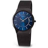 Skagen Men's 233LTMN Titanium Black Mesh Watch