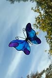 from Windhorse Butterfly Suncatcher, blue