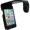 iGadgitz Black Genuine Leather Case Cover for Apple iPod Touch 4th Generation 8gb, 32gb & 64gb + Belt Clip & Screen protector