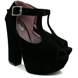 Spy Love Buy Womens Suede Style Peep Toe Curved Block Heel Platform Ankle Shoe Boots 