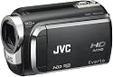 JVC GZ-HD300 BEU Full HD Hybrid-Camcorder (microSD, 60 GB Festplatte, 20-fach opt. Zoom, 6,9 cm (2,7 Zoll) Display) onyx-schwarz