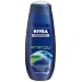 Nivea For Men Energy Body Wash, 16.9-Ounce Bottle (Pack of 3)