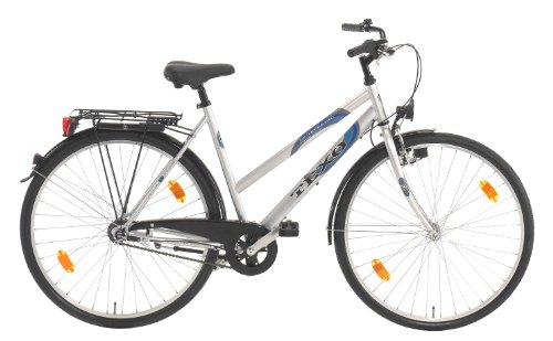 Texo Damen Trekking Fahrrad, 3-Gang R&uuml;cktrittbremsnabe, stratosilber, Rahmenh&ouml;he: 45 cm, R Preisvergleich
