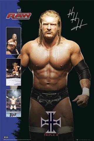 Posters: Wrestling Poster - WWE, Triple H (36 x 24 inches)