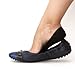 SHEEC - SoleHugger SECRET - Women's Cotton No-Show Socks (Black/Medium)