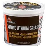 AGS Lith-Ease White Lithium Grease, 1-lb. container