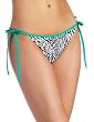 Shoshanna Womens Piped String Bottom Swimwear