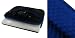 rooCASE Super Bubble Neoprene Sleeve Case for Dell Inspiron Mini Duo 3487FNT Convertible Laptop/Tablet Foggy Night (Dark Blue / Black)