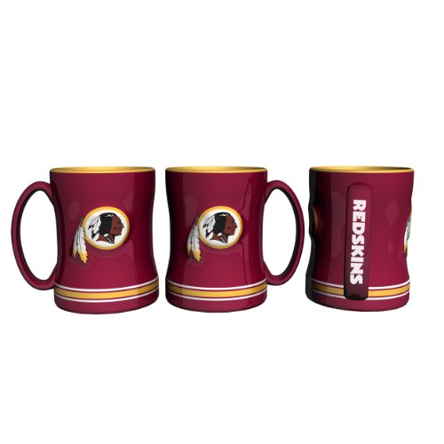 NFL Washington Redskins Boxed Relief Sculpted Mug