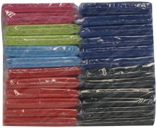 Ashaway Towel Tennis Racket Grips Assorted Tg24-pack Of 24
