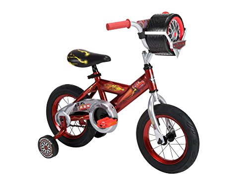 Huffy Bicycle Company Number 22445 Disney Cars Bike, Racing Red/Silver Trophy, 12-Inch