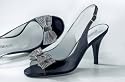 Sandalette von David Braun aus Leder in Schwarz
