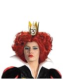 Disguise Costumes Women's Red Queen Wig,Multi,One Size- Adult
