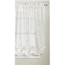 Lorraine Home Fashions Hopewell Lace Window Shade, 58-Inch by 63-Inch, Cream