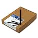 GBC(R) CombBind 19-Ring Plastic Binding Combs, 1/2in., 85-Sheet Capacity, Black, Box Of 100