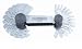 Starrett 6 Screw Pitch Gage 60 Threads