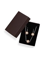 Cultured Freshwater Pearl Necklace and Earring Set