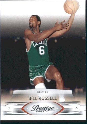 2009 /10 Panini Prestige Basketball Card # 145 Bill Russell Boston Celtics Mint Condition- Shipped In Protective Screwdown Display Case!