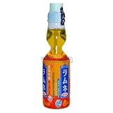 Ramune Japanese Soft Drink Orange Flavor