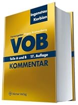 VOB - Teile A und B- Kommentar: Ingenstau / Korbion