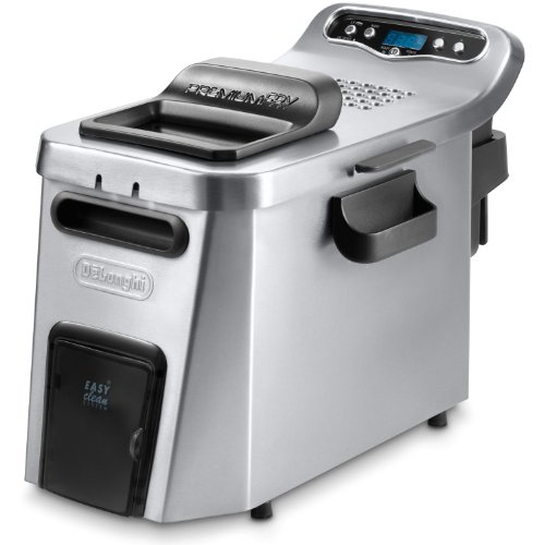 Delonghi Electric Professional Digital Deep Fryer with Large 3 Lb Food