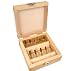 10-Bit Titanium Router Bit Set - 1/8" Shank - Turn Your Rotary Tool into a Power Router!