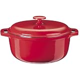 Review Stacks and Stacks 26136 / Round Dutch Oven (Red) (5 Qt.)