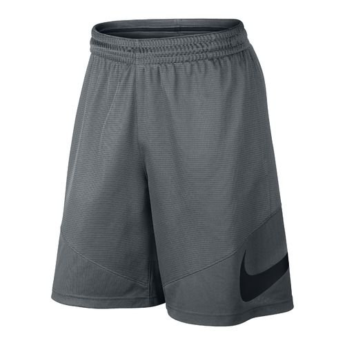 Nike Mens HBR Basketball Short (Grey, Medium)