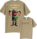 Monty Python Gumbies My Brain Hurts T-Shirt
