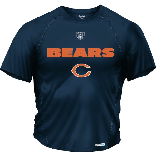 Reebok Chicago Bears Sideline Authentic Speedwick T-Shirt Small