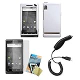 Cbus Wireless White Hard Case / Cover / Shell, LCD Screen Guard / Protector ....
