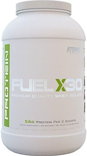 Atomic Strength Nutriton Fuel X30 Premium Quality Whey Isolate (Vanilla Coconut) by Atomic Strength Nutrition