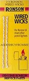 2 X RONSON WIRED WICKS & FOR MOST OTHER PETROL LIGHTERS Kitchen & Housewares
