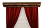 BCL Drapery Hardware 40MASGD Double Curtain Rod Cornice, Marion Custom Molding, Siena Gold, 40-Inch