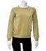 Ferragamo Womens Long Sleeve Tan Knit Sweater in Small
