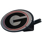 NCAA Georgia Bulldogs Plastic Oval Hitch Cover