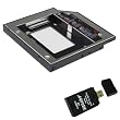 2.5" Sata To Sata 2nd Hard Drive Hdd DVD Caddy For Toshiba Satellite L305 L350 L355 L555 L455 L455D L555D PLUS AGPtek USB 2.0 All in one card reader