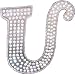 Men's U INITIAL Punk Rock Metal Belt Buckle
