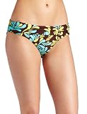 Toes on the Nose Women's Print Roll Waist Swim Bottom