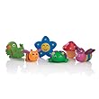 Elegant Baby 6-Piece Bath Squirtie Toys - Garden