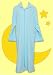  : Karen Neuburger Plus Size Ottoman Light Blue Robe