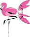 Wind Garden Flamingo Yard Spinner