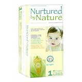 Nurtured by Nature Environmentally-Sensitive Diapers, Size 1, 160 Count