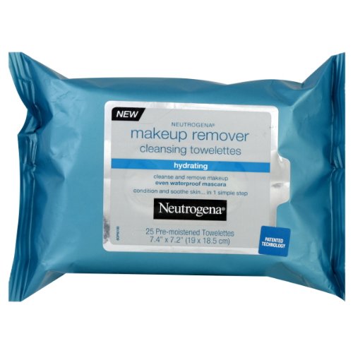 Best Price Neutrogena Cleansing Towelettes, Makeup Remover, Hydrating, 25 ct.