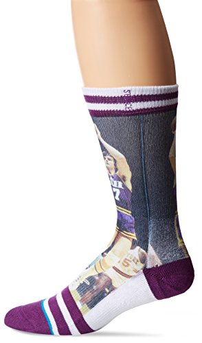 Stance Men's Pistol Pete Utah Jazz Crew Socks