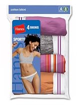 Hanes Sporty Bikini 4-Pack - p420sc
