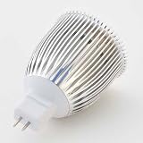 Brightest 5.5 Watt 400 Lumen Mr16 Wide Angle Flood Light Warm White by LEDwhlesalers, 1236ww