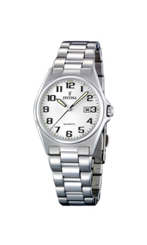 Festina Damen-Armbanduhr Analog Edelstahl Silber F16375/9 Preisvergleich