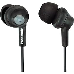 Panasonic RP-HJE270-K In-Ear Earbud Ergo-Fit Design Headphone (Black)